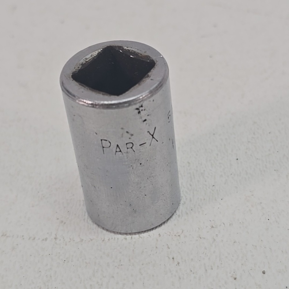 Par-x By Snap-on Tools UH201 1/2" Drive 5/8" SAE 6‎ Point Shallow Socket USA